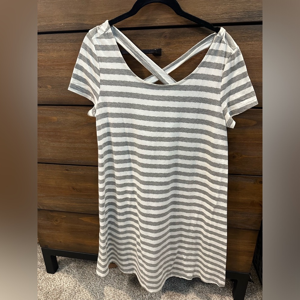 Lightweight striped dress